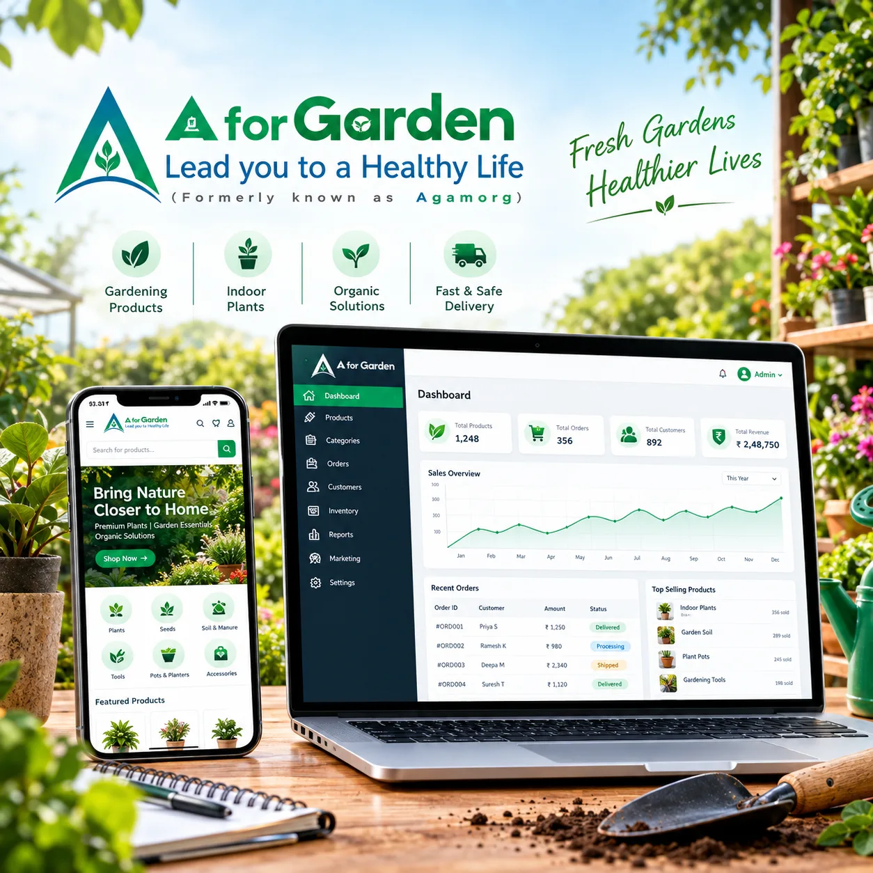 A For Garden project
