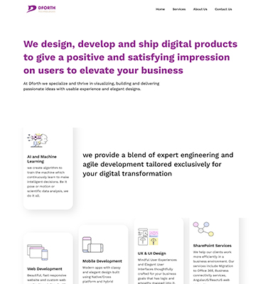 Dforth Technologies project