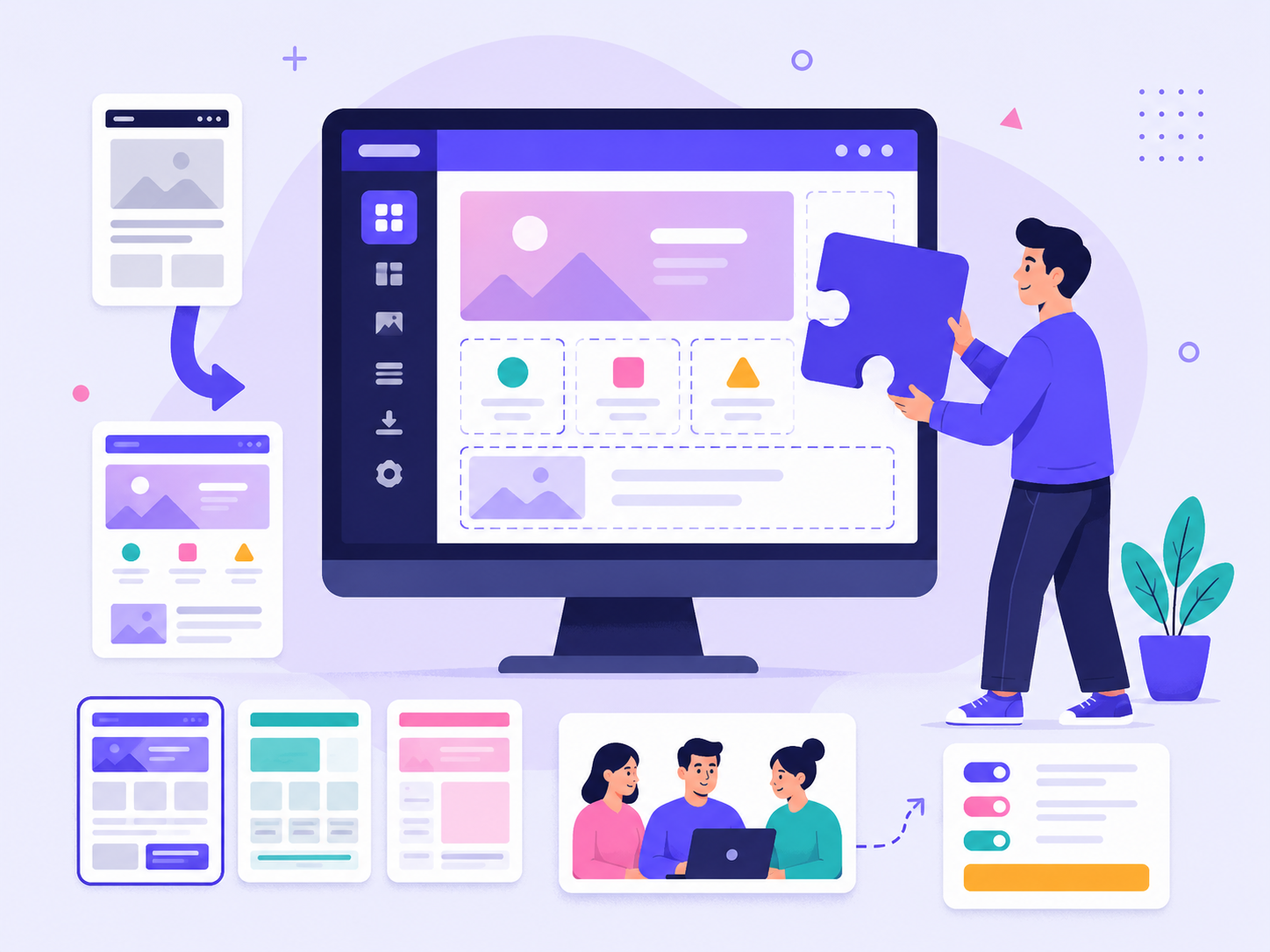 The content management system that runs most of the web